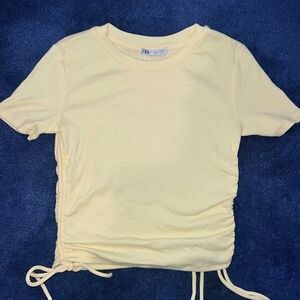 Zara Butter Yellow Top, Size S